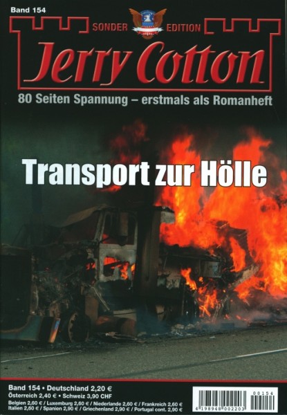 Jerry Cotton Sonder-Edition 154
