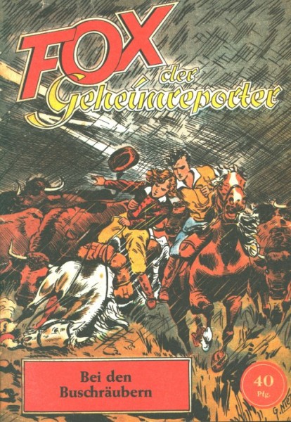 Fox der Geheimreporter (Comic Club, Gb.) Nr. 1