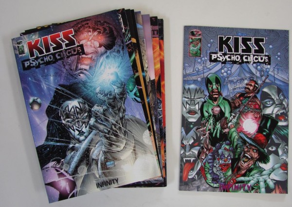Kiss (Infinity, Br.) 1. Auflage Nr. 1-12 kpl. (Z1-2)