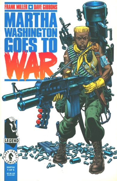 Martha Washington Goes To War 1-5 kpl. (Z1)