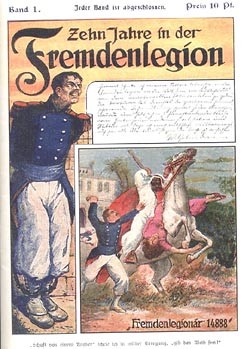 Zehn Jahre in der Fremdenlegion (Romanheftreprints) Nr. 1-20,31-35 (neu)