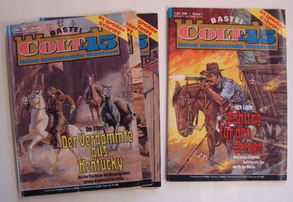 Colt 45 (Bastei) Nr. 1-100 kpl. (Z1)