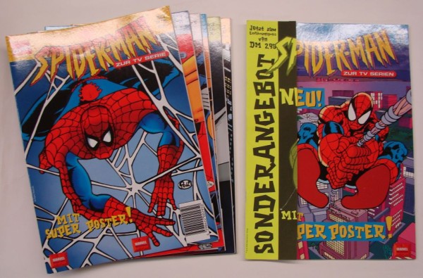 Spider-Man zur TV Serie (Marvel, GbÜ.) Nr. 1-16 kpl. (Z1-2)