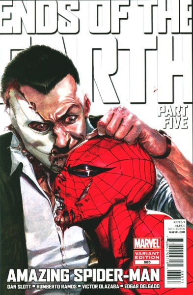 Amazing Spider-Man (2003) Gabriele Dell'Otto Variant Cover 685