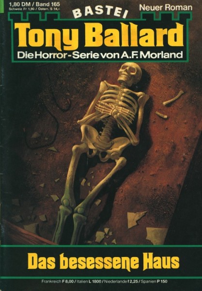 Tony Ballard (Bastei) Nr. 1-200 kpl. (Z1-2)