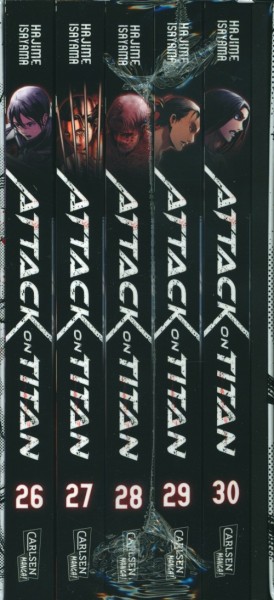 Attack on Titan 26-30 Attack-Pack