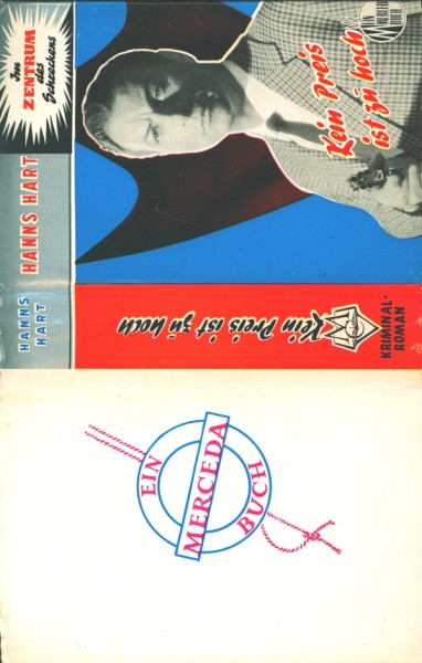 Hanns Hart Leihbuch SU Kein Preis ist zu hoch (Merceda) nur Schutzumschlag