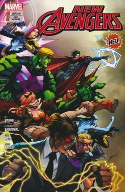 New Avengers (Panini, Br., 2016) Nr. 1-3 kpl. (Z1)
