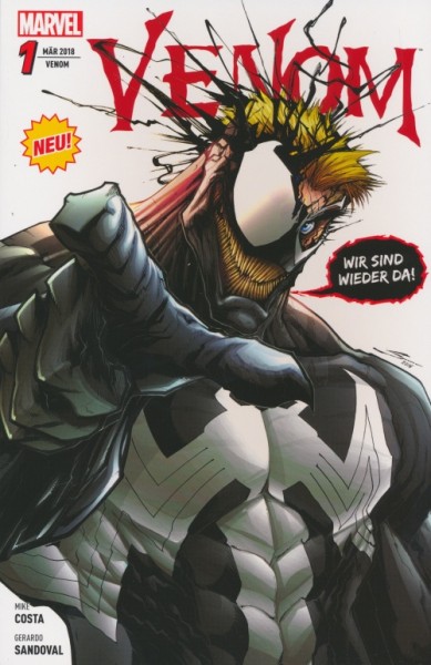 Venom (Panini, Br., 2018) Nr. 1-4 kpl. (Z1)