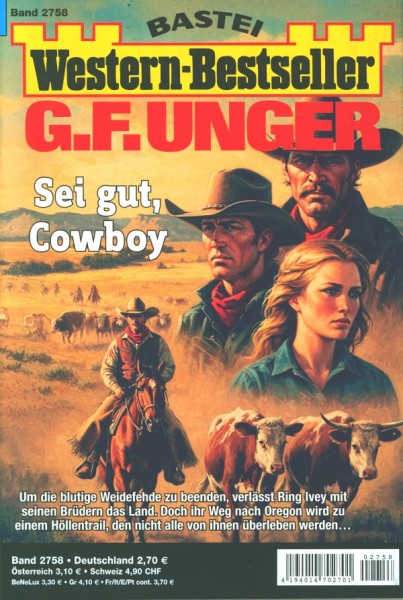 Western-Bestseller G.F. Unger 2758
