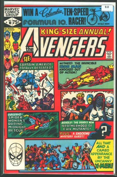 Avengers (1963) Annual Nr.10 Graded 9.0