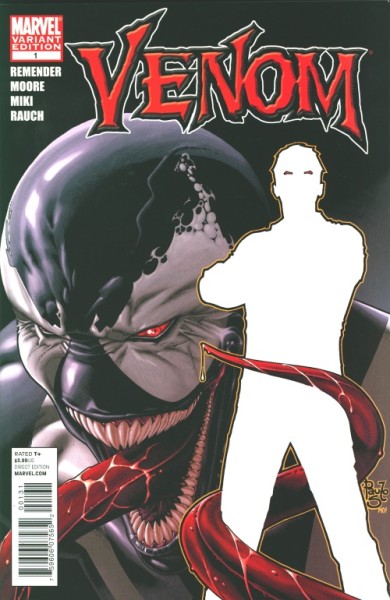 Venom (2011) 1:15 Variant Cover 1,3