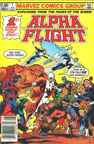 Alpha Flight (Vol.1) 1-20,33,51,106,130
