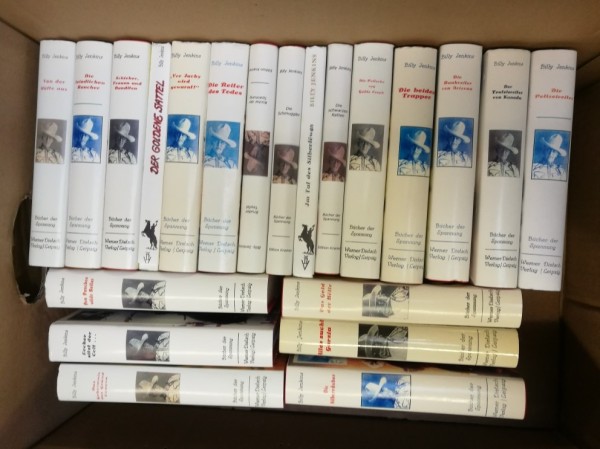 Paket 3833 21 diverse Billy Jenkins Leihbücher (Nachdrucke) (Z1-2)