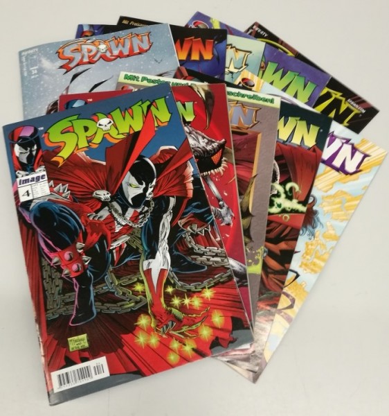 Paket 3762 10 verschiedene Spawn Hefte (Infinity, Gb.) (Z1-2)