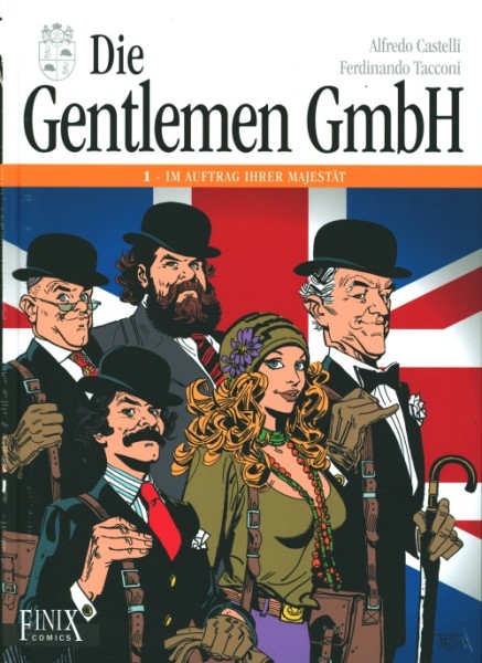 Gentlemen GmbH (Finix, B.) Nr. 1-5 zus. (neu)