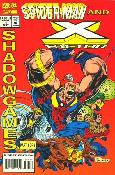 Spider-Man and X-Factor: Shadowgames (1994) 1-3 kpl. (Z1-)