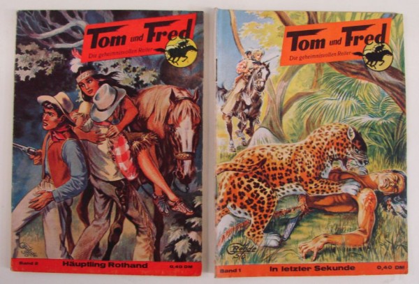 Tom und Fred (Kilian) Nr. 1-75 kpl. (Z2)