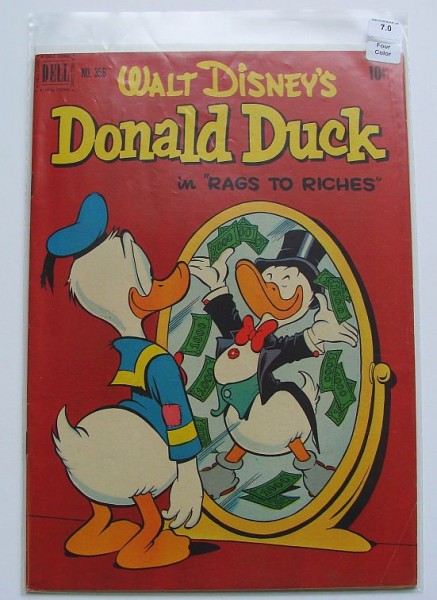 Donald Duck (Four Color) Nr.356 Graded 7.0