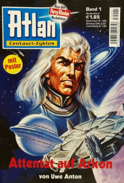 Atlan Centauri-Zyklus (Moewig) Nr. 1-12 kpl. (Z1-2)