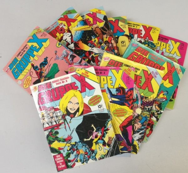 Paket 3808 10 verschiedene Gruppe X Taschenbücher (Condor, Tb.) (Z0-2)