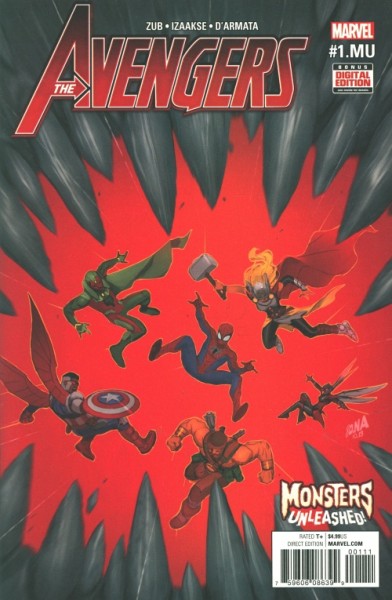 Avengers (2017) #1.MU 1