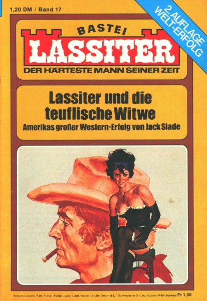 Lassiter (Bastei) 2. Auflage Nr. 1-20