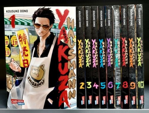 Yakuza goes Hausmann (Carlsen, Tb.) Nr. 1-10 zus. (neu)