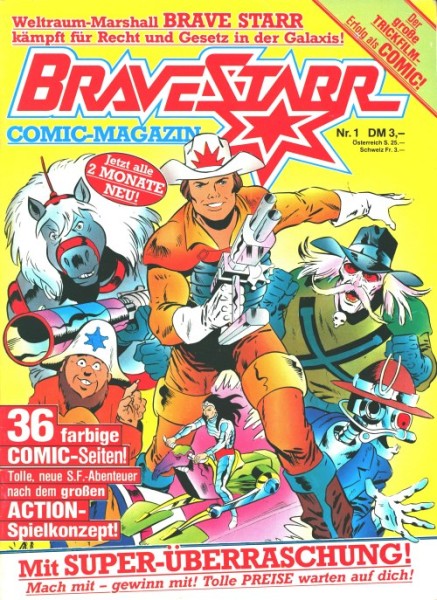Brave Starr (Unimac, GbÜ.) Nr. 1-5