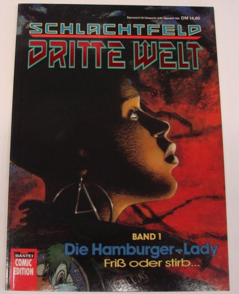 Bastei Comic Edition (Bastei, Br.) Schlachtfeld dritte Welt Nr. 1-3 kpl. (Z1)
