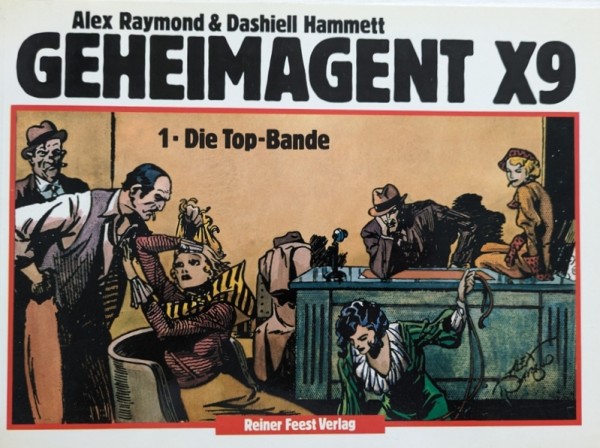Geheimagent X9 (Feest, BrQ.) Nr. 3-6