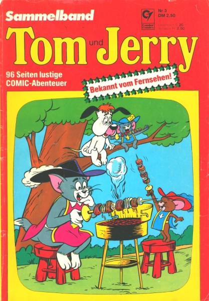 Tom und Jerry Sammelband Condor Nr. 1-17