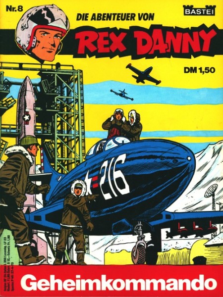 Rex Danny (Bastei, GbÜ.) 1. Auflage Nr. 1-30