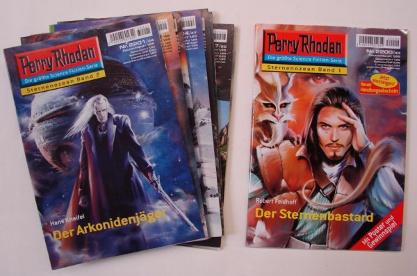Perry Rhodan in 100er Paketen (Moewig) 1. Auflage Nr. 2200-2299 zus. (Z0-1)