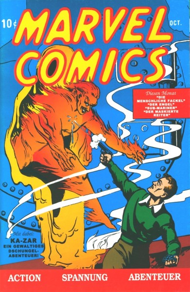 Marvel Comics (Marvel, Gb., 1999, Nachdruck aus Jubiläums-Pack 4) Nr. 1