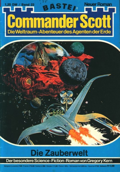 Commander Scott (Bastei) Nr. 1-42 kpl. (Z2-3)