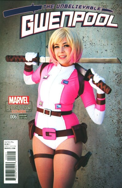 Unbelievable Gwenpool (2016) 1:15 Variant Cover 6