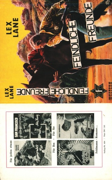 Lane, Lex Leihbuch SU Feindliche Freunde (Feldmann) nur Schutzumschlag