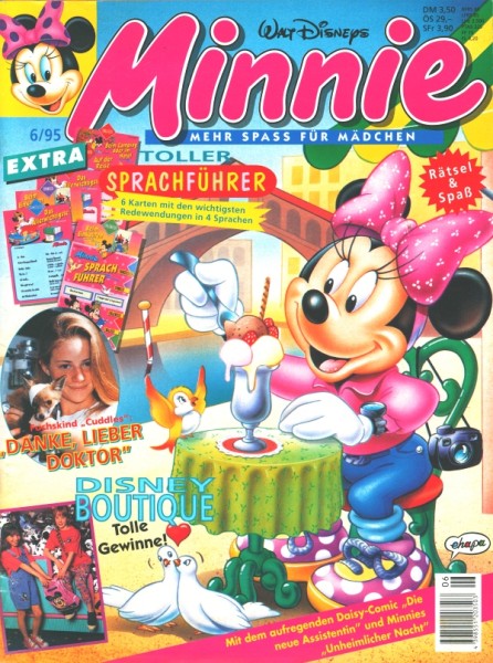 Minnie (Ehapa, Gbü.) Jhrg. 1995 Nr. 1-12