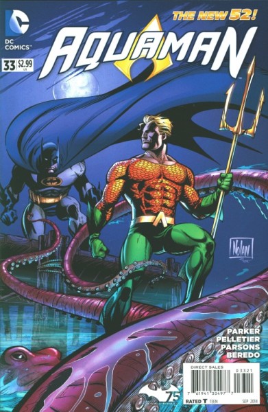 Aquaman (2011) Batman 75 Variant Cover 33