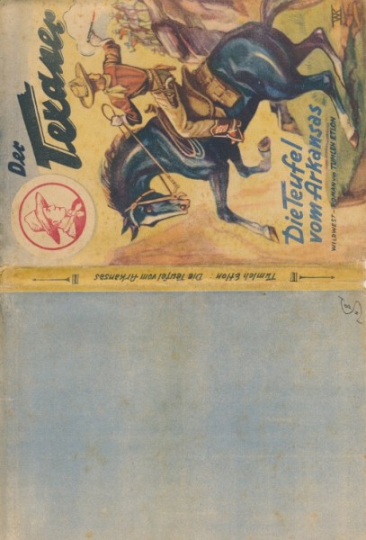 Texaner Leihbuch SU Teufel von Arkansas (Jupiter) nur Schutzumschlag