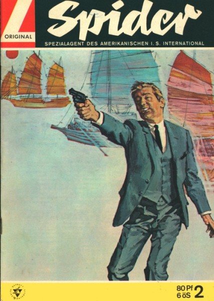 Spider (Lehning, Gb.) Nr. 1-12 kpl.. (Z2)