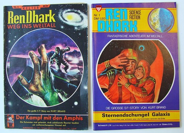 Ren Dhark div. Auflage (Kelter) Nr. 1-98 kpl. (Z2-3)