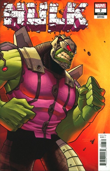 Hulk (2022) Chrissie Zullo Variant Cover 7