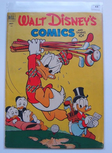 Walt Disney`s Comics and Stories Nr.140 Graded 4.5