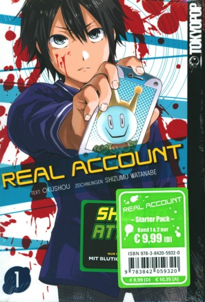 Real Account (Tokyopop, Tb.) Starter Pack