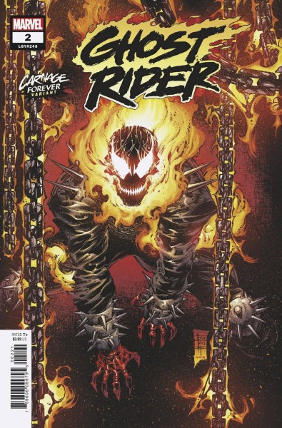 Ghost Rider (2022) Carnage Forever Variant Cover 2