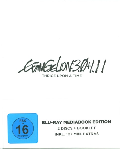 Evangelion 3.0 + 1.11: thrice upon a time Mediabook Blu-ray