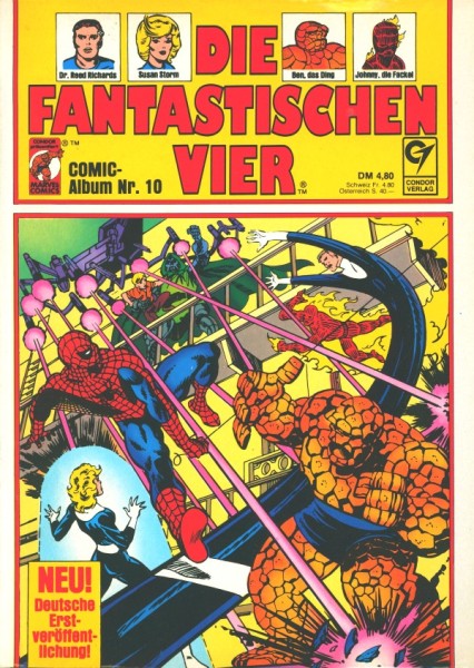 Fantastischen Vier (Condor, Br.) Nr. 1-12 kpl. (Z1-2)