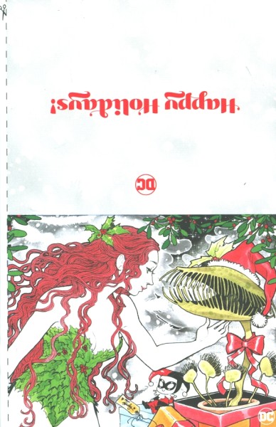 Poison Ivy (2022) Holiday Card Variant Cover 17